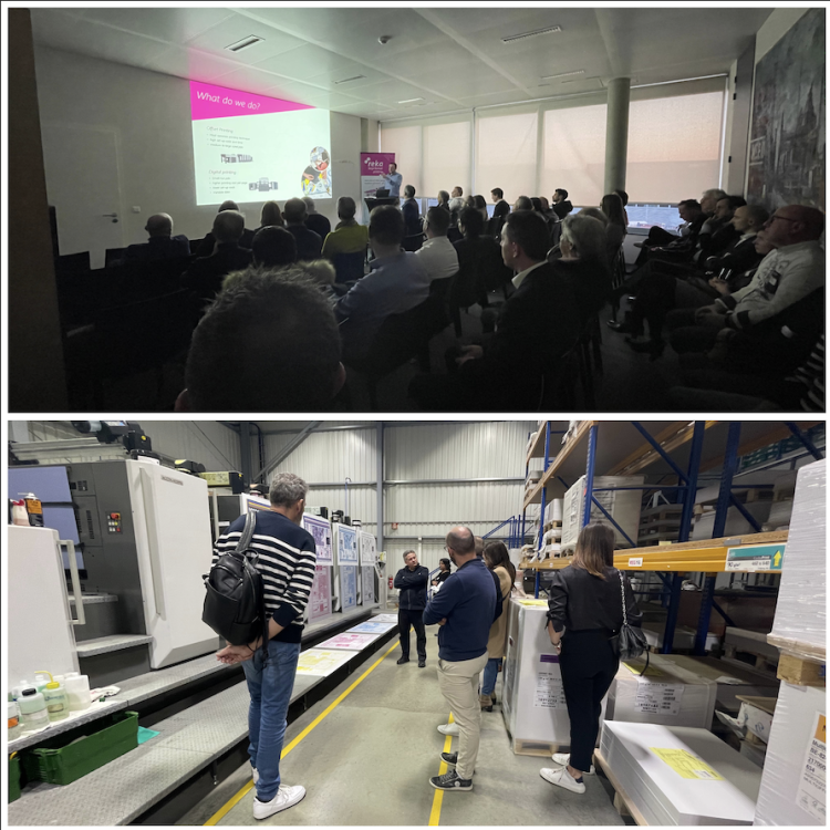 Afterwork de la FDA chez l’imprimerie Reka / Afterwork der FDA bei der Druckerei Reka